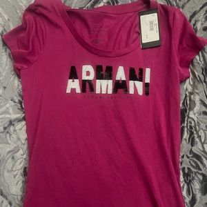 Armani exchange Pink Tee